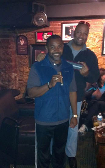 Friends Smoking Cigars